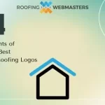Blog Cover for Best Commercial Roofing Logo Blog Post With Title and Logo