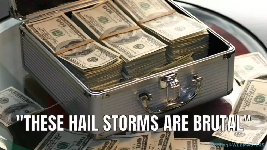 Brutal Hail Storm Meme