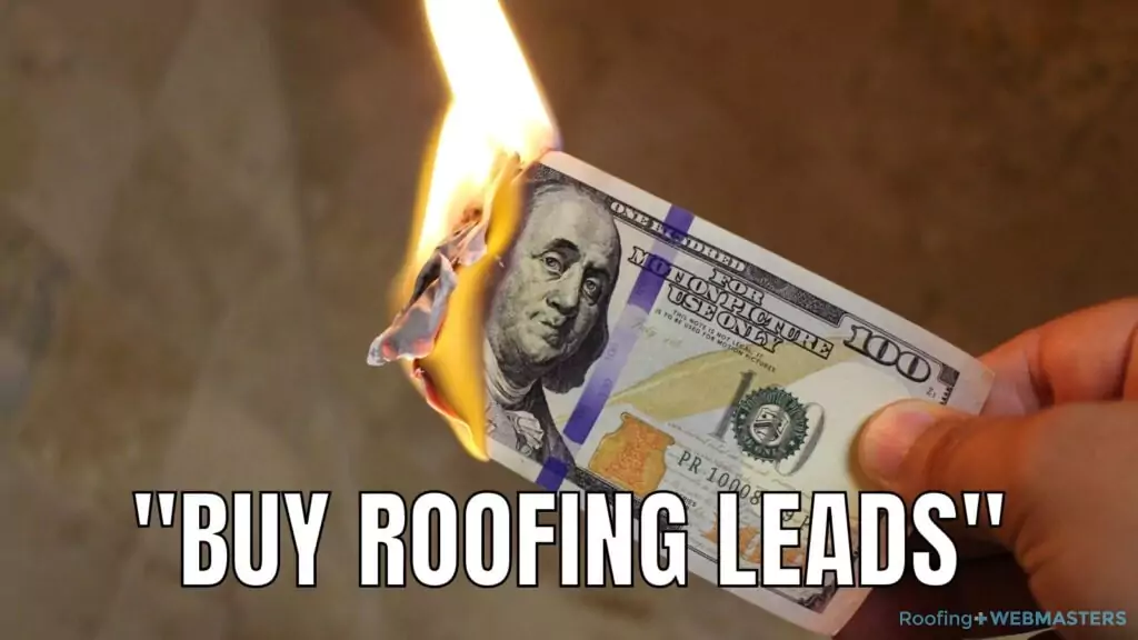 Buy Roofing Leads Meme