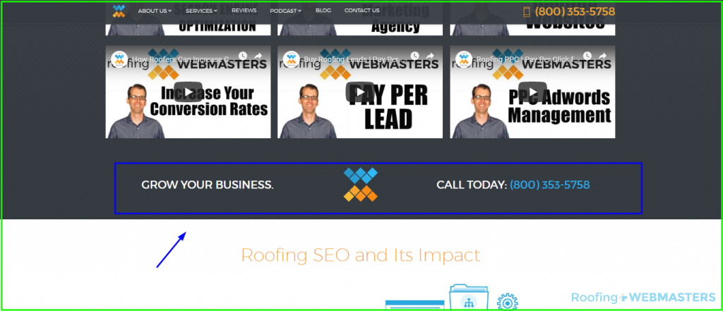 Roofing Calls to Action for On-Site Use