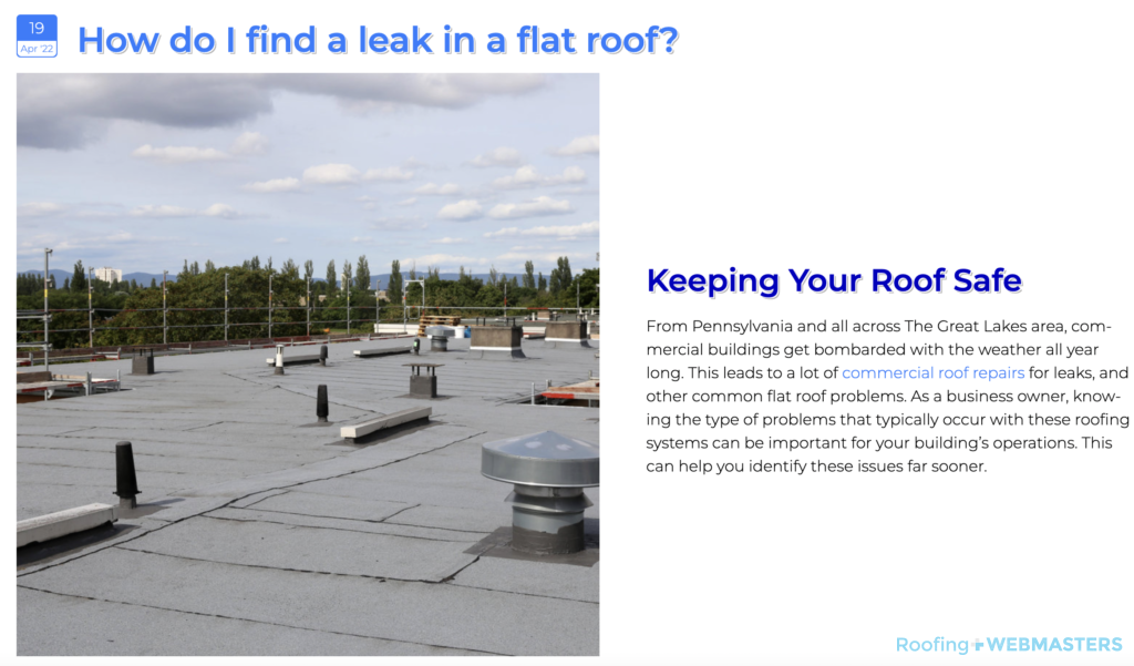 Commercial Roofing Blog Post