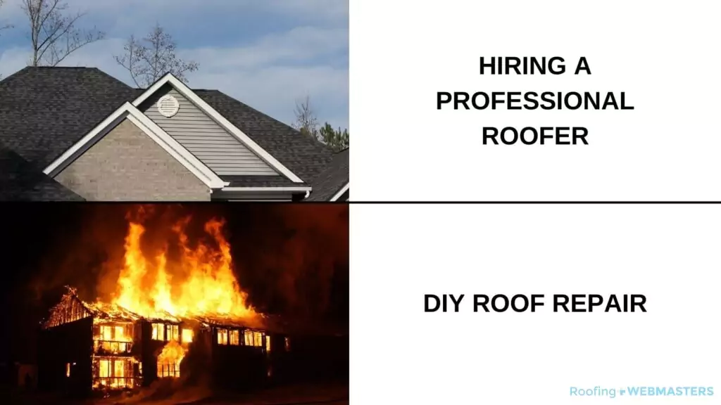 DIY Roof Repair Meme
