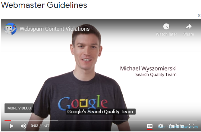 Google Search Quality Guide