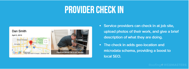 Provider Check-in Example