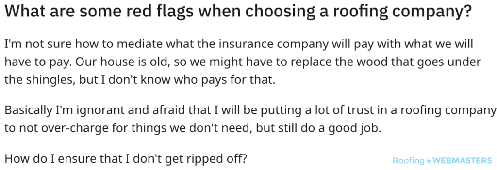 Reddit Roofing Discussion