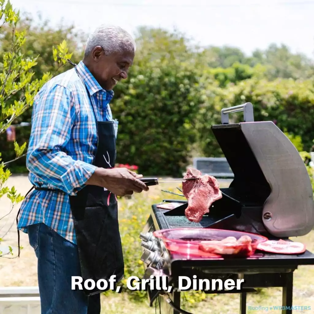 Roof, Grill, Dinner Meme