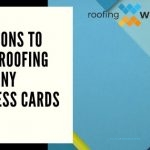 Roofing Company Business Cards Blog Banner