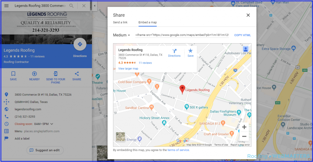Google Maps Embed Code