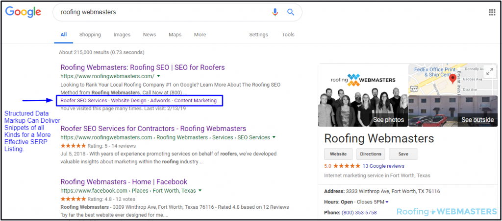 Structured Data Markup for Roofing