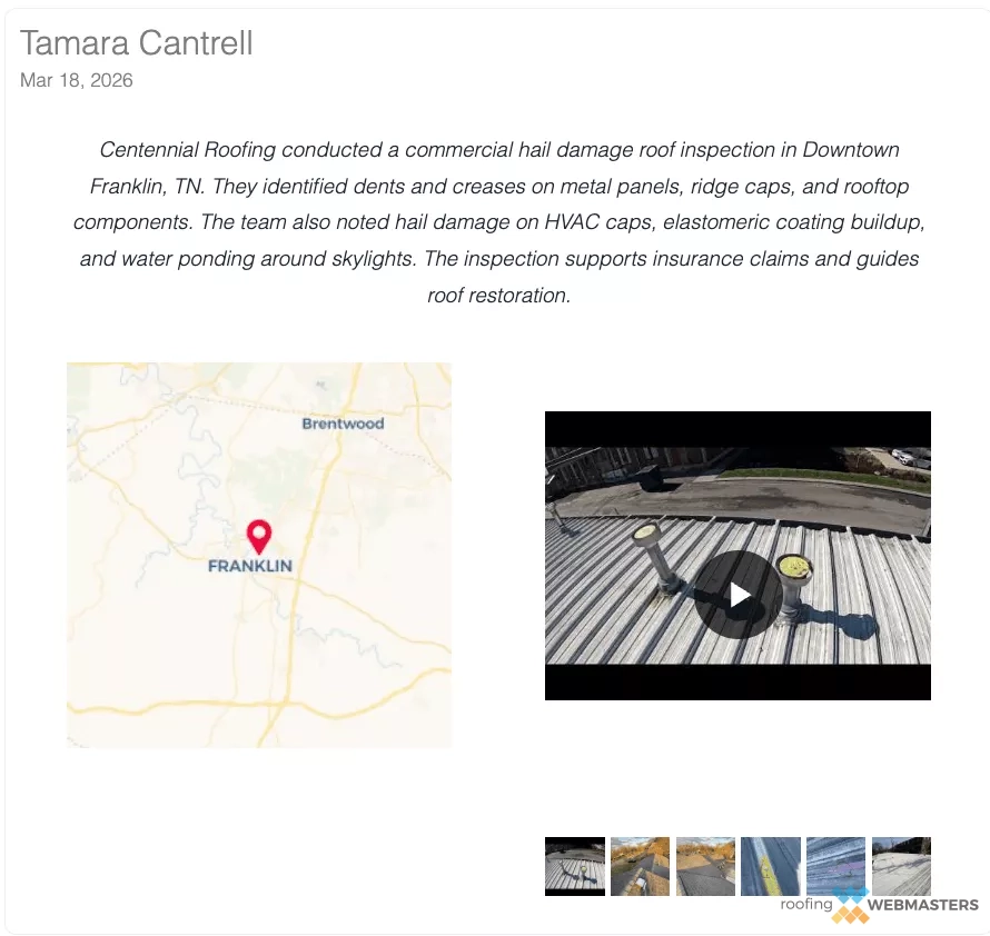 Roofing Video Pin Roofing Video Pin From DataPins Software