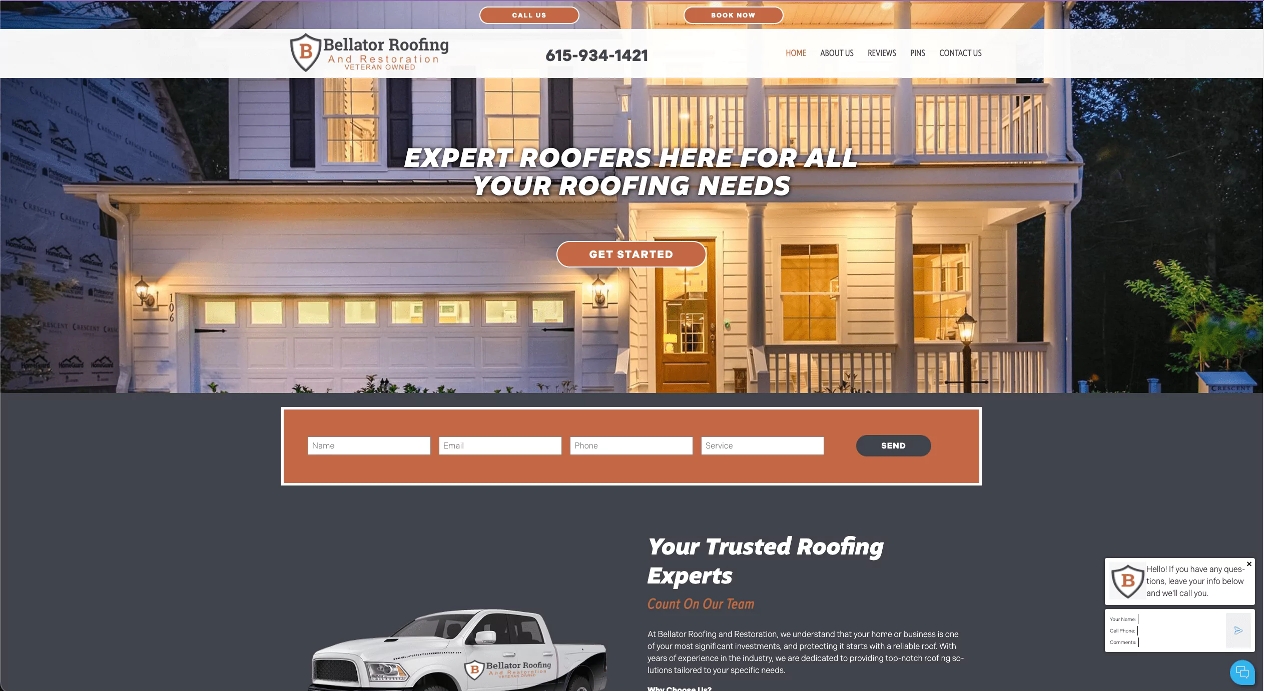 Roofing Website Rank #11