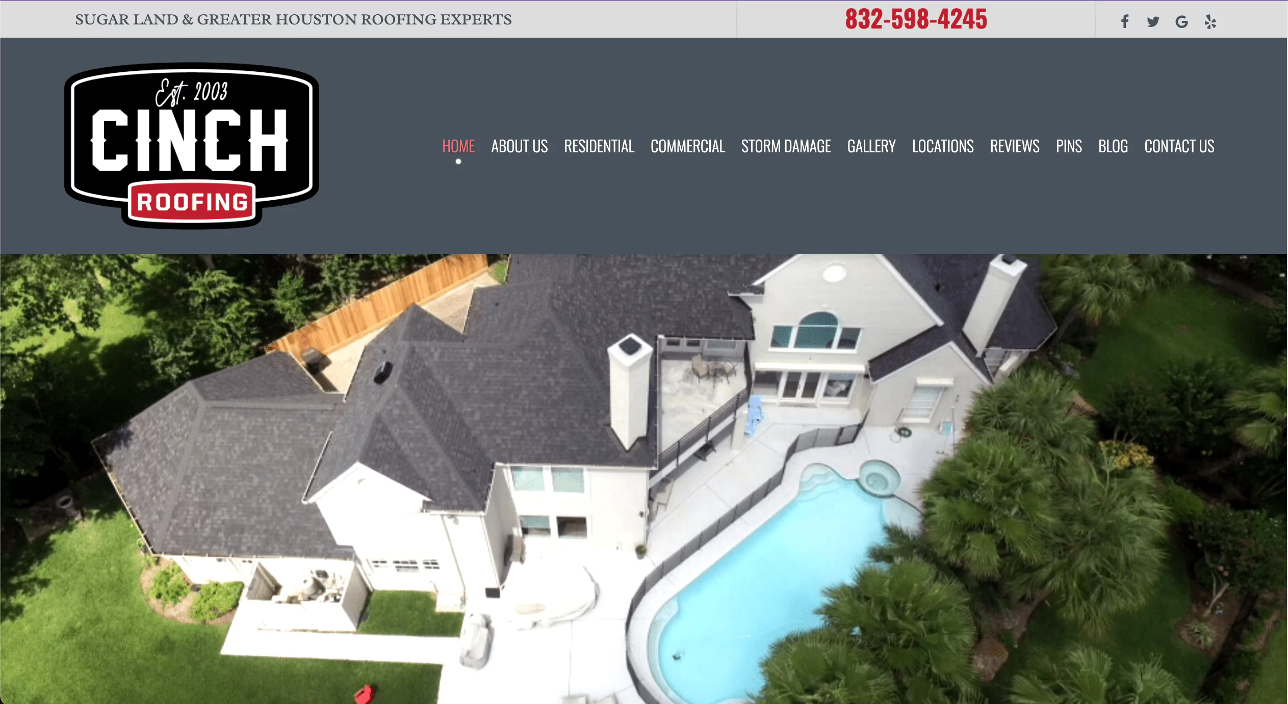 Roofing Website Rank #12