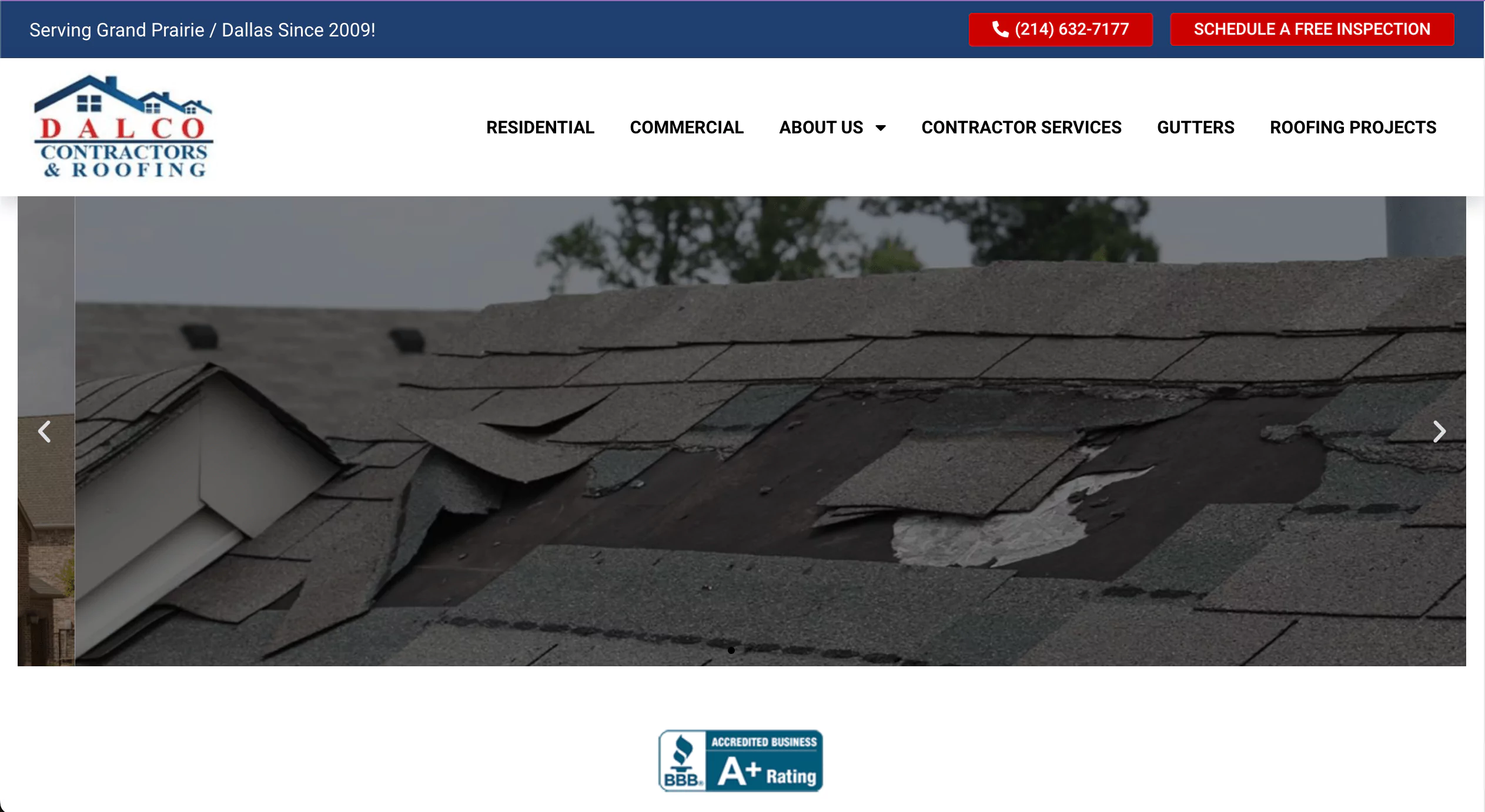 Roofing Website Rank #13