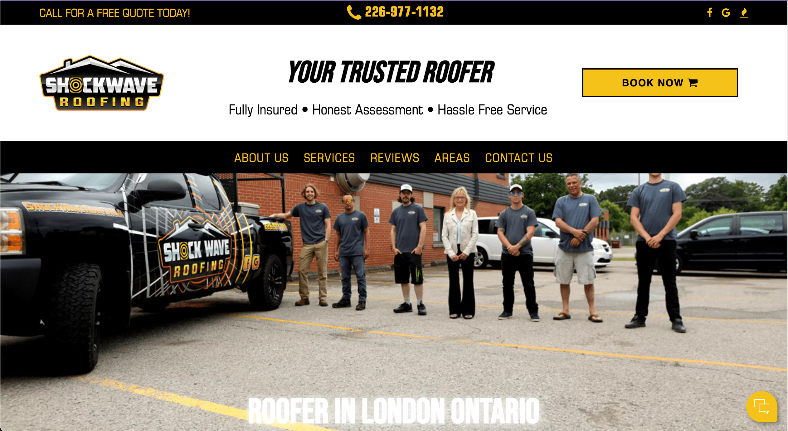 Roofing Website Rank #17