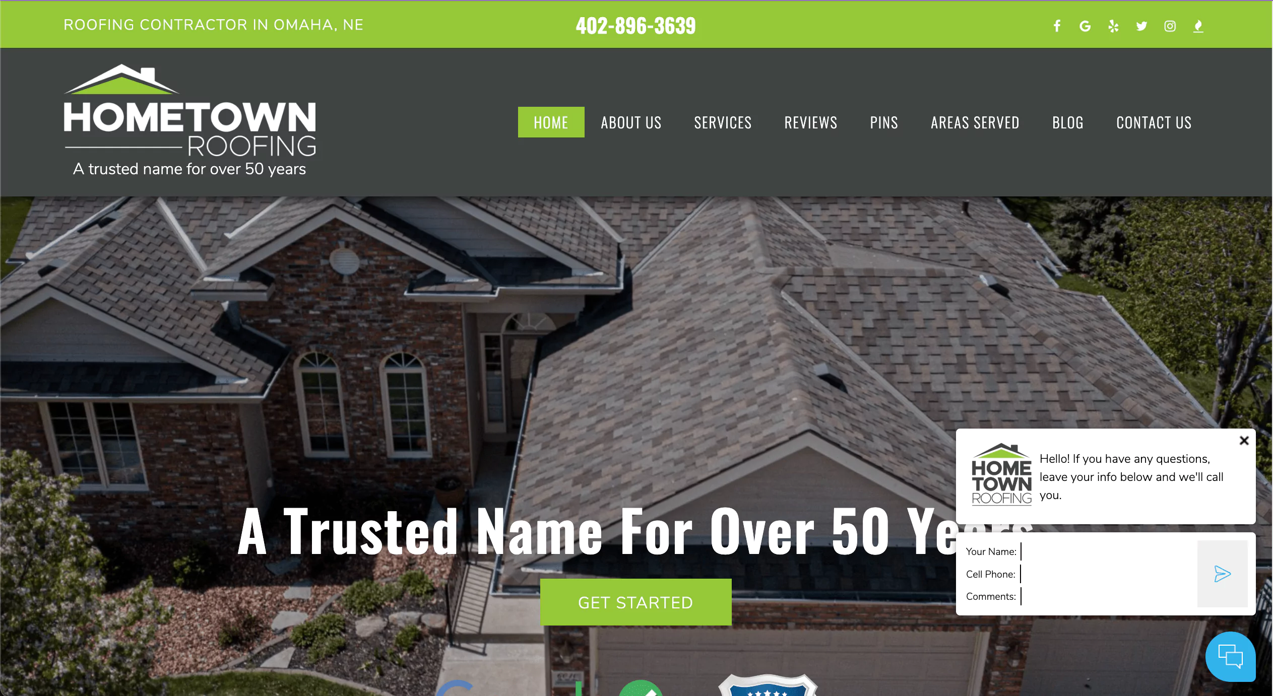 Roofing Website Rank #4