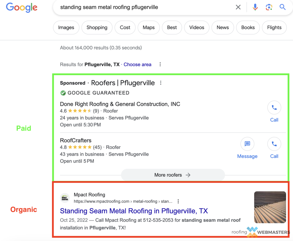 Search Engine Marketing Example