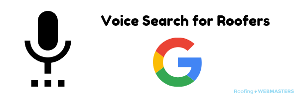 Voice Search for Roofers Graphic